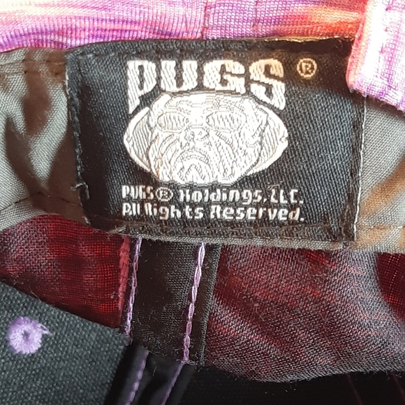 PUGS Pink/Gray Hat - Picture 2 of 6